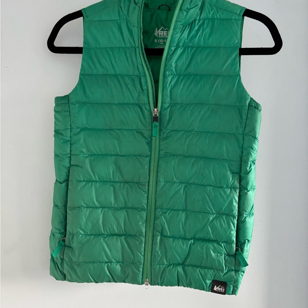 REI Co-op Green Puffer Vest